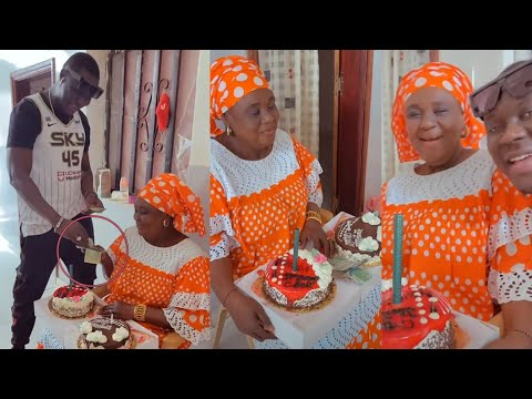 Machallah sankara mbaye fait une grosse surprise a sa mere pour son anniversaire en compagnie de.