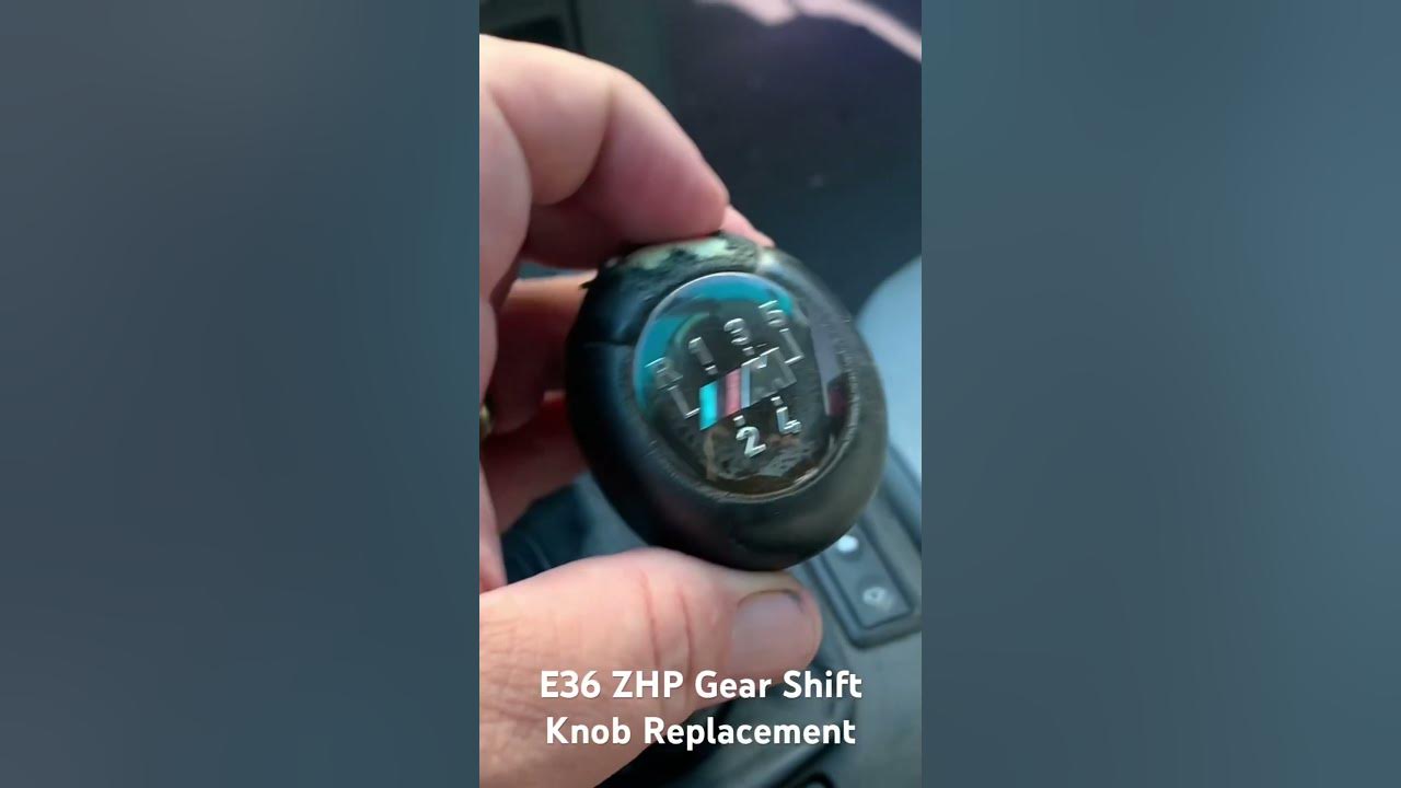 E36 ZHP Gear Shift Knob Replacement Fast And Easy! YouTube
