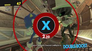 Sonic Forces Speedrun: Final Judgement (Super Sonic) - 1:00.18