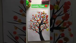 Kids 😱✨♥️painting #lovelytreeart #ytshorts #painting #shorts