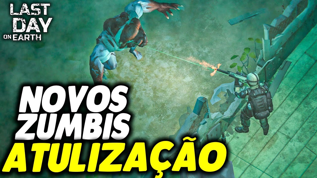 CAÇANDO NOVOS ZUMBIS DA ATULIZAÇÃO 1.37.2 TEMPORADA DE ANOMALIAS - Last Day On Earth