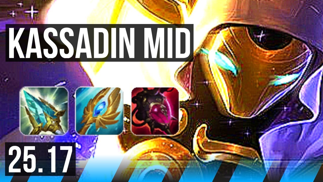 KASSADIN vs PYKE (MID) | 13/3/9, 1000+ games, Dominating | EUW Master | 25.17