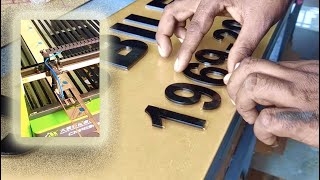 How to acrylic Laser cutting in sign boards / LED sign boards / new business opertunity 2020 July