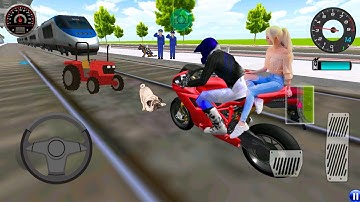 Exploring the Express Bus Terminal on a NewBike - 3D Driving Class 2025 gameplay Ep_161