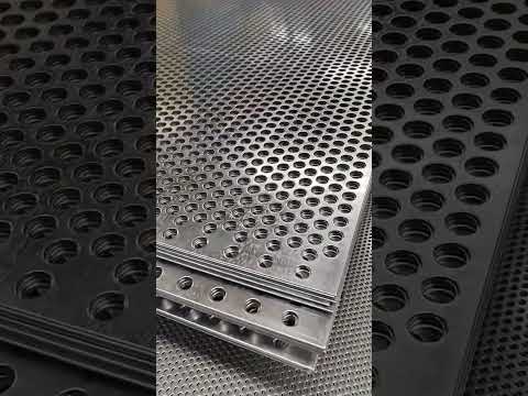 ورق های فلزی سوراخ دار صفحه سوراخ دار از جنس استیل ضد زنگ 304 ورق فلزی سوراخ دار از جنس استیل ضد زنگ