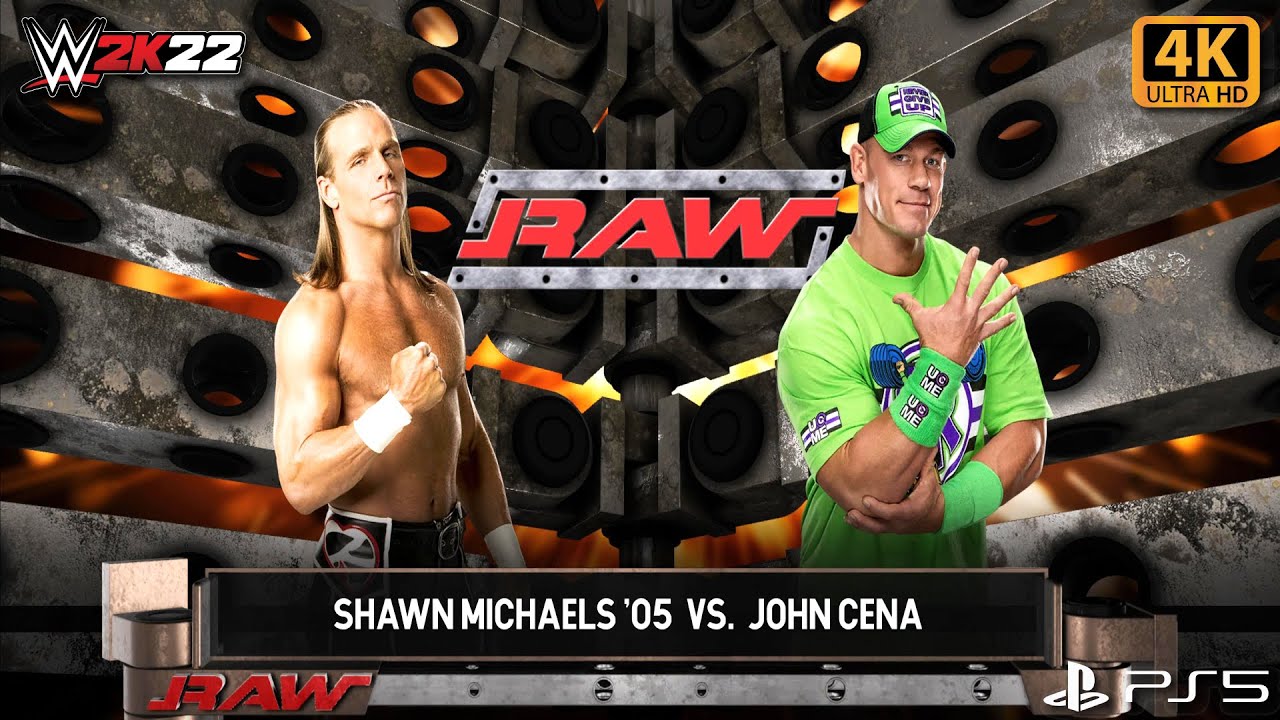 FULL MATCH - Shawn Michaels vs. John Cena: Raw - YouTube