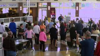 Flash mob fufills 87-year-old tour bus guide’s wish