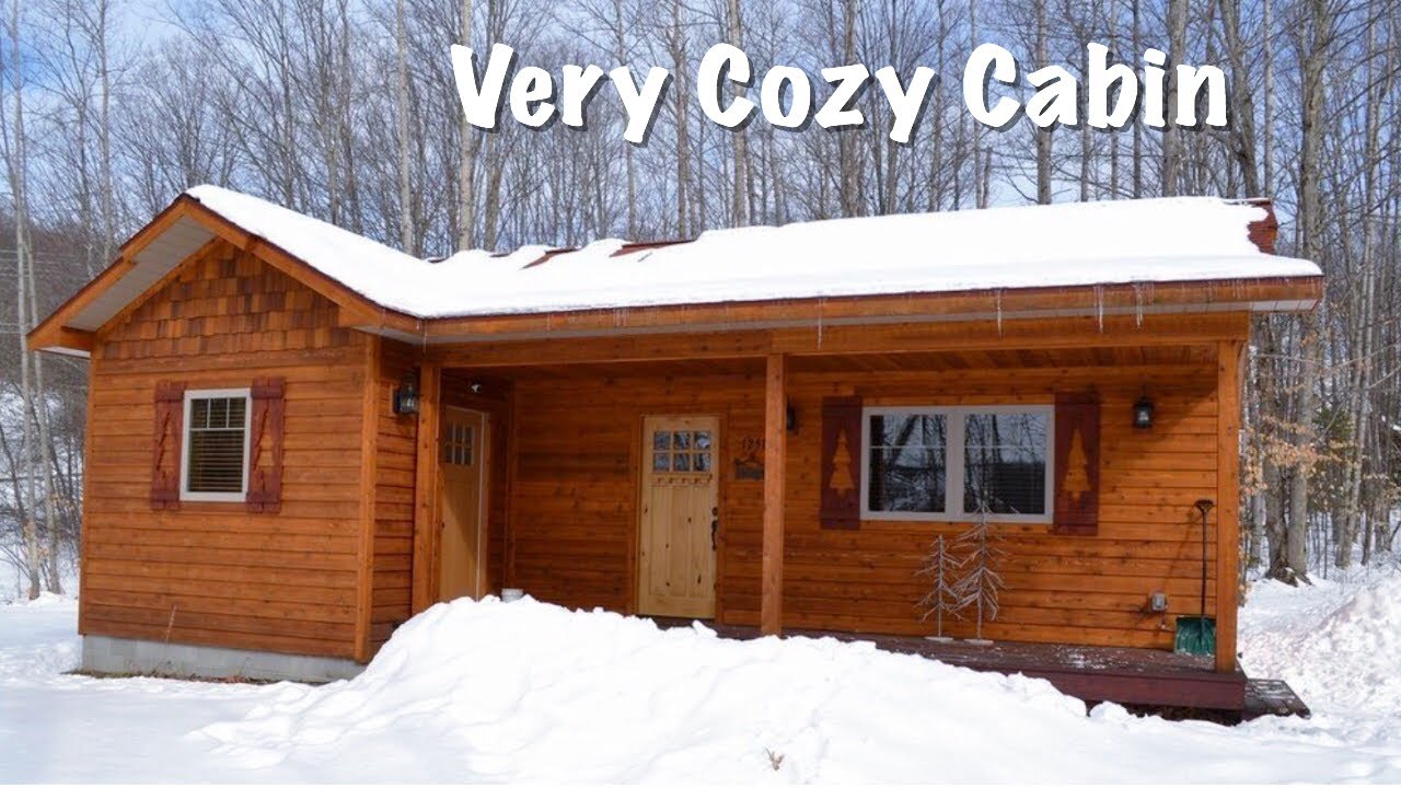 Cozy Cabin Tour In Northern MI Rather Be North YouTube