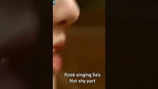 ITZY's Lia and Blacpink Rosé's voice are almost similar screenshot 1