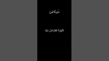 فاليوم لا تظلم نفس شيئا | سورة يس