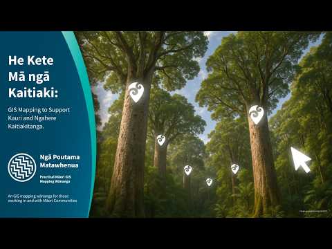 YouTube-hosted video thumbnail: Kete Aronui: GIS Mapping to Support Kauri and Ngahere Health