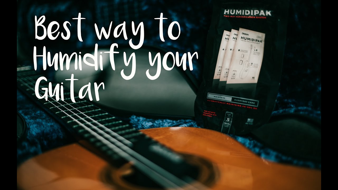 Best way to HUMIDIFY your GUITAR