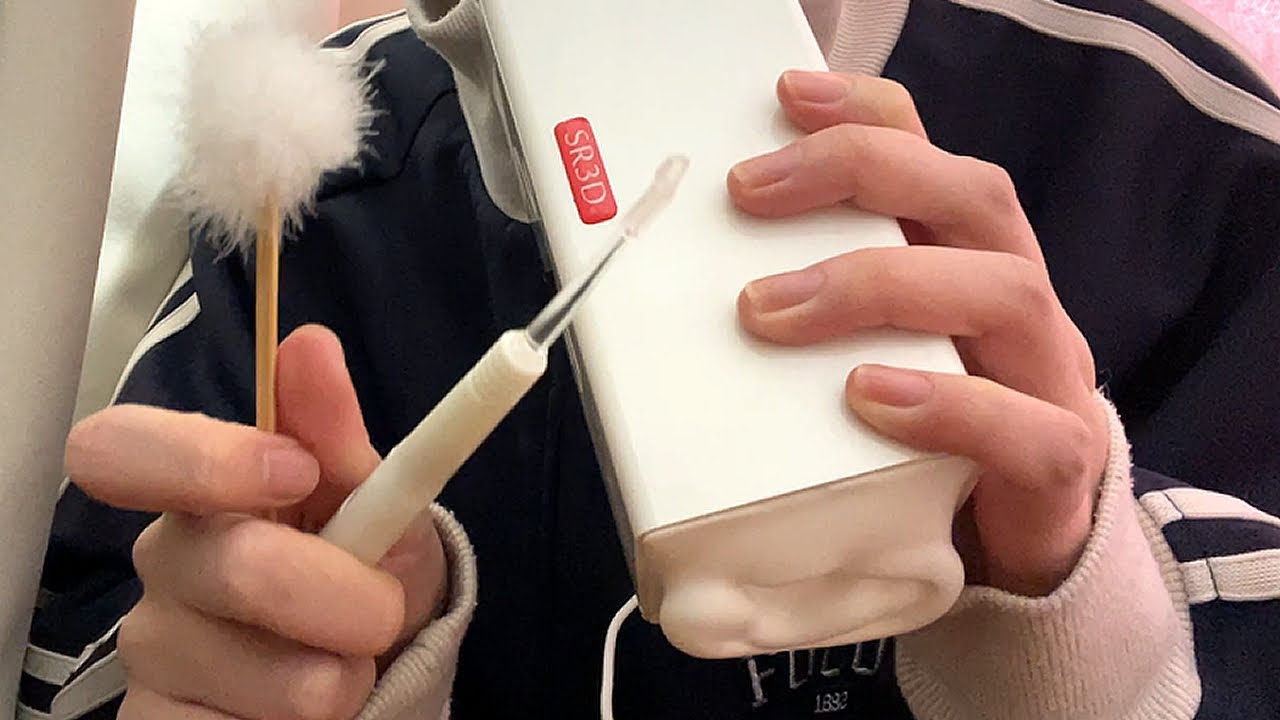 【ASMR】囁いたり、耳ふーしたりしながら耳かき