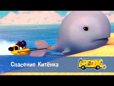 🚌Школьный автобус Гордон. Сезон 3 - Серия 4. Спасение Китенка - Мультфильм
