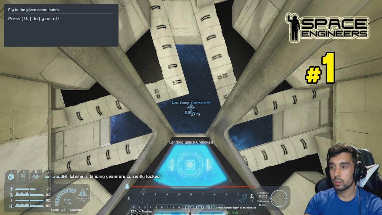 SPACE ENGINEERS #1 EL COMIENZO DE UNA AVENTURA ESPACIAL | GAMEPLAY ...