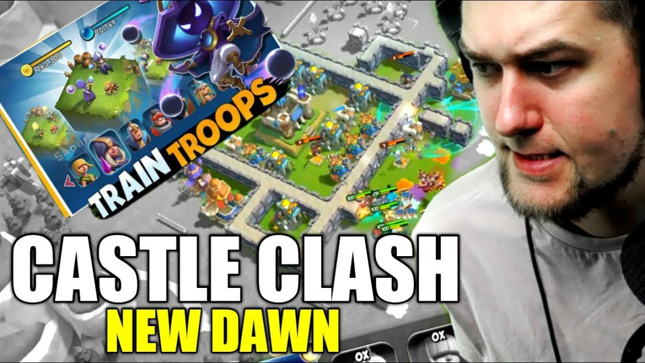 CASTLE CLASH 2 - NEW DAWN ОНА ПОЧТИ ВЫШЛА! ТРЕЙЛЕР ИГРЫ!