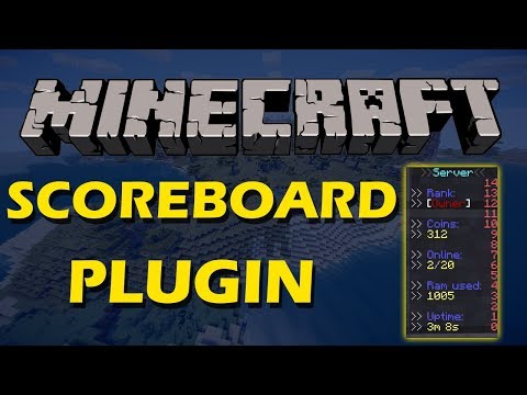 Customise The Scoreboard And Tab In Minecraft With Scoreboard Plugin Magyarorszag Vlip Lv