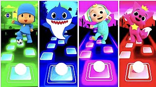 Pocoyo 🆚 Baby Shark 🆚 Cocomelon 🆚 Pinkfong  🎶 Who ls Best screenshot 3