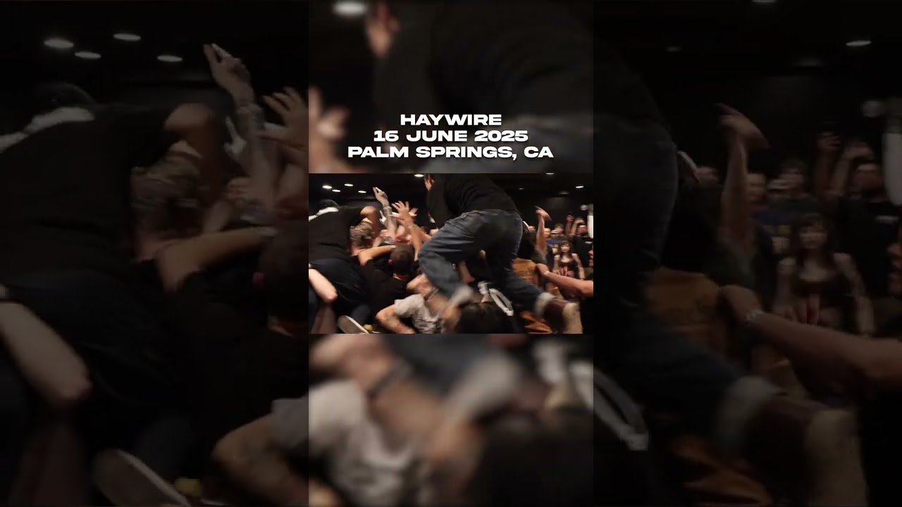 haywire footage from 6.16.25 palm springs show 