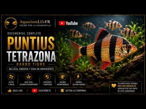 PUNTIUS TETRAZONA | El Fascinante Mundo del Barbo Tigre