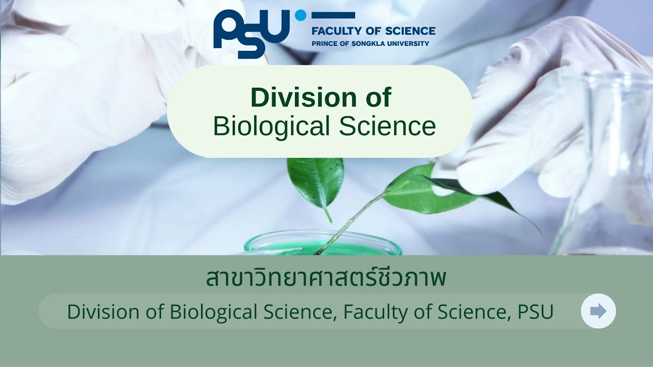 Division of Biological Science, Faculty of Science, PSU