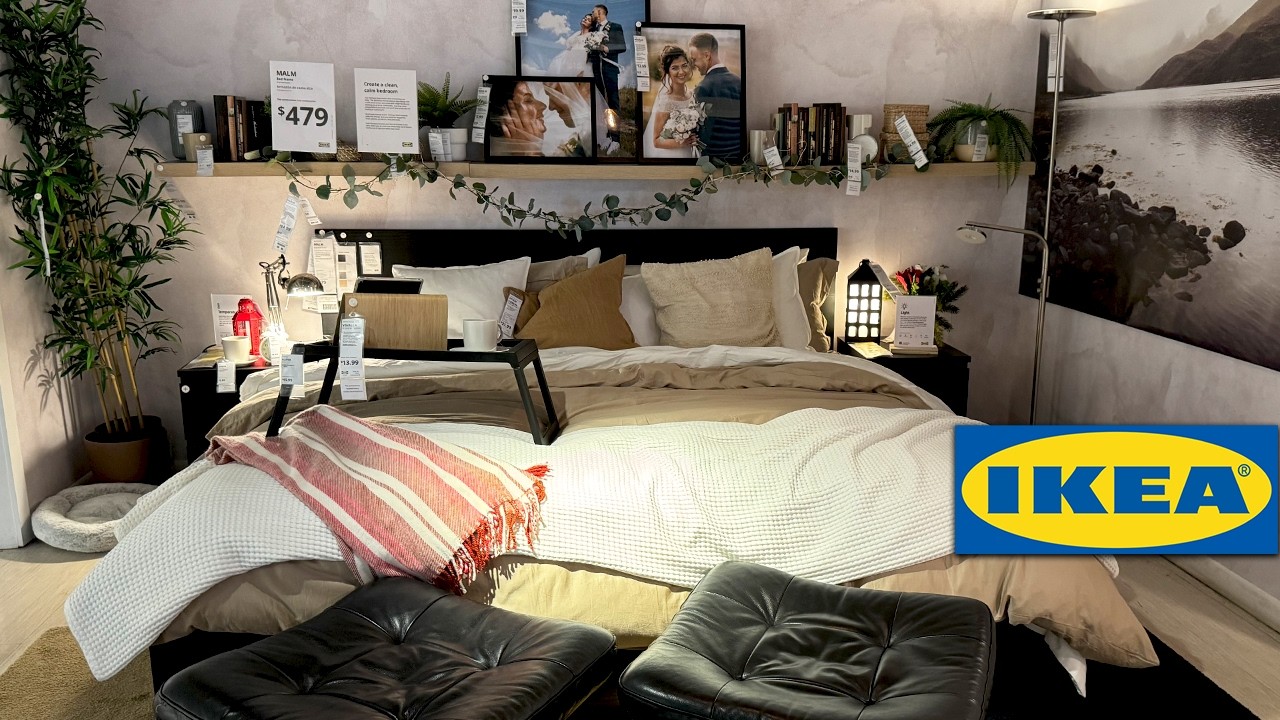 IKEA NEW MODERN BEDROOMS 🇸🇪 INTERIOR DESIGN IDEAS / 2024 STORE TOUR ...