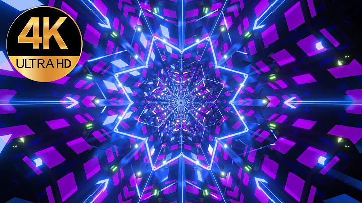 10Hour 4k TV Fast moving  Meditation metallic Color Neon light Tunnel Abstract background video