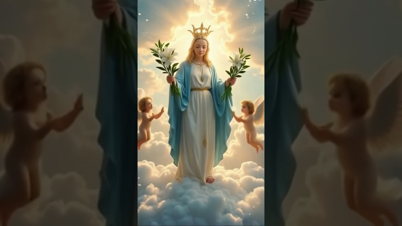Queen of Heaven Appears in Glory ✨ Virgin Mary & Angels 