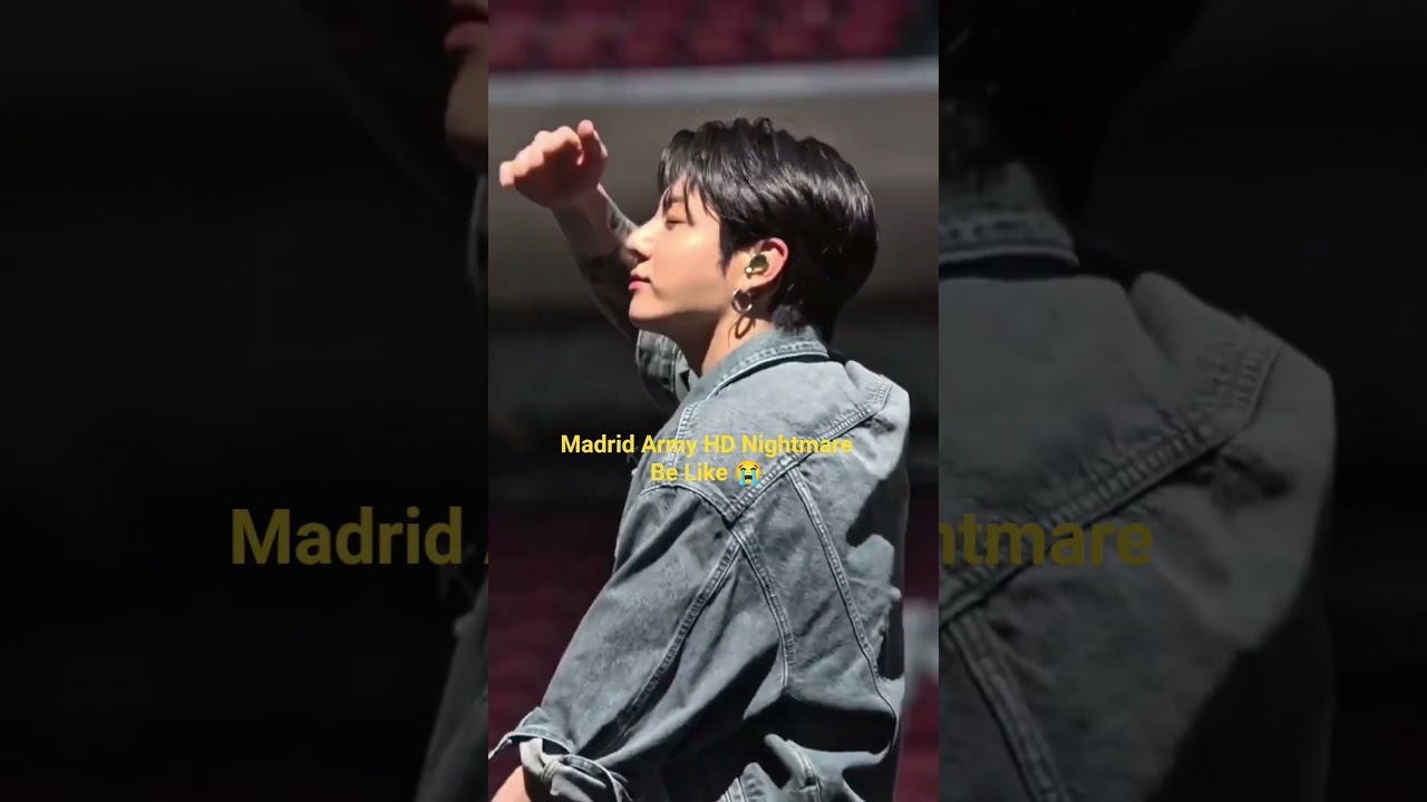 Madrid Army HD Nightmare be like 😭😭😭 #jungkook