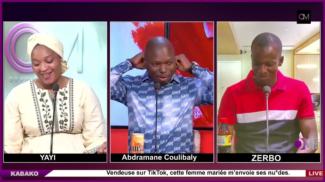 OM LIVE : #Kabako / Vendeuse sur TikTok, cette femme mariée m’envoie ses nu*des.