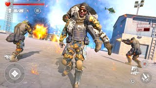 Anti terrorist shooting squad Combat mission games Android Gameplay #3 screenshot 1