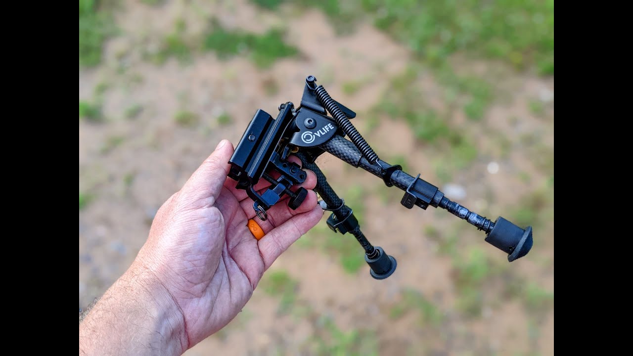 Best Bipod UNDER 100 CVLIFE Carbon Fiber Bipod With Cant YouTube