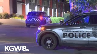Suspect on the run after fatal stabbing of University of Washington student
