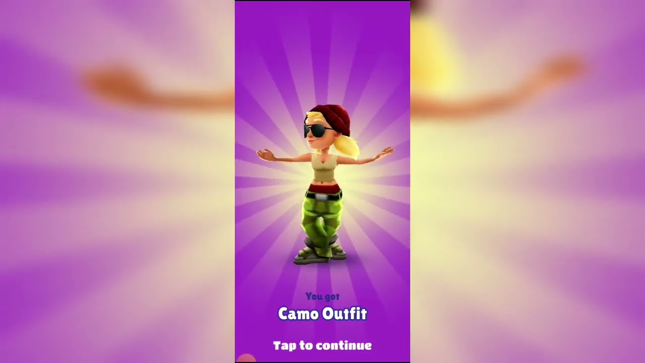 Subway Surfers - Unlocking Token Boxes - (Unlocked:Camo Outfit,Gadget Outfit,Sport Outfit...)