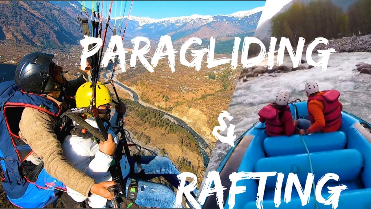 Paragliding & Rafting Accident in Manali | Cost Per Activity | TAKE-OFF FAIL at DOBHI | BABELI KULLU