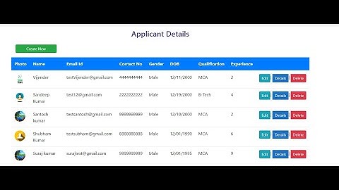 How to create CURD operation using ASP NET Core Part 3