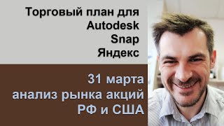Анализ акций Autodesk, Snap, Яндекс/ Ежедневный утренний эфир