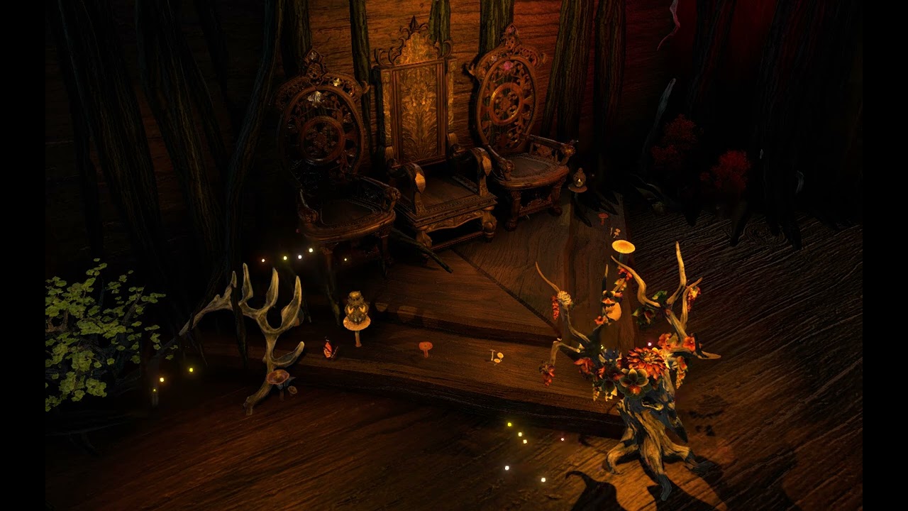 Feywild Tree Throne Room Ambience to Loop