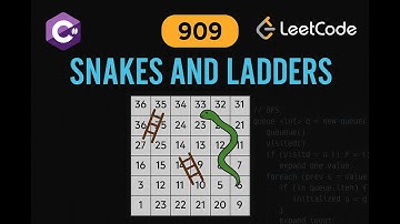 LeetCode 909: Snakes and Ladders | CSharp Solution | BFS