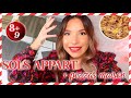 ♡ SOLS APPART + PIZZAS MAISON // VLOGMAS 8 + 9