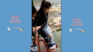 Extreme Bungy Jumping TikTok | Bungee Jumping with rope | The Most Popular Videos Tik Tok Meters
