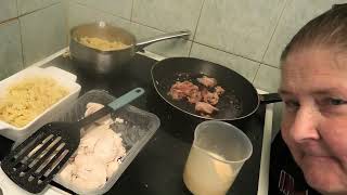 Pasta Bacon Chicken Dish