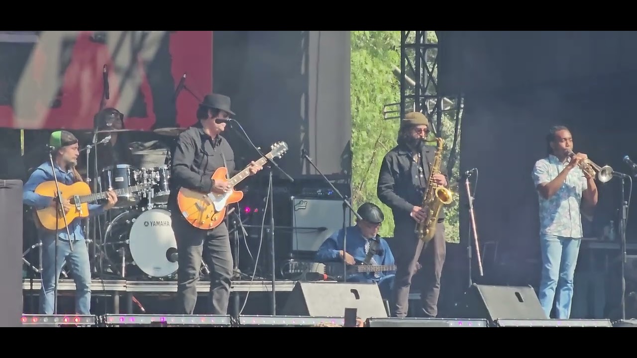 Álvaro Henríquez junto a The Skatalites Band en vivo  expoweed chile 2025