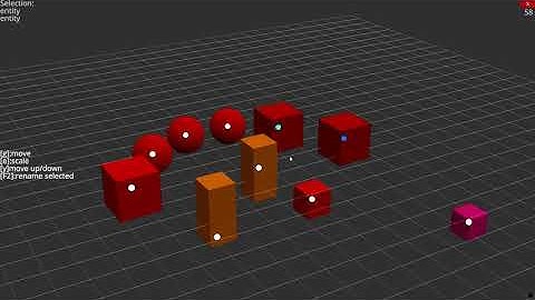 Ursina Scene Editor in Python [Alpha Footage]