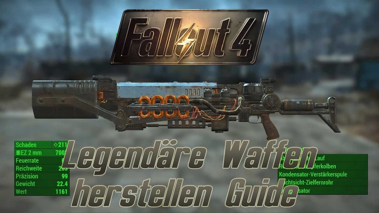 Fallout 4 Waffen Fallout 4 Waffen