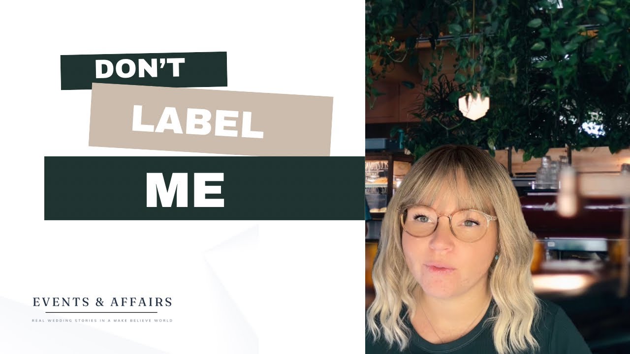 Don’t label me - YouTube