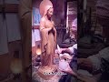 Master Craftsman Creating a Beautiful Virgin Mary Statue 🙏✨