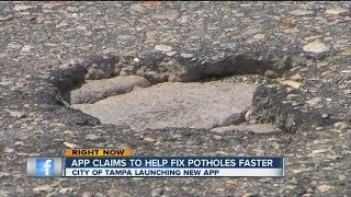 App claims to help fix potholes faster