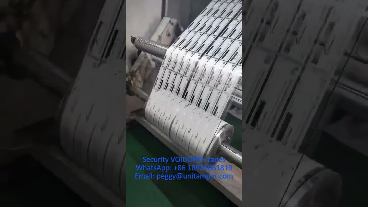 Unimark Technology Co., Ltd@Security VOIDOPEN tapes