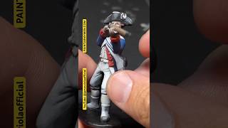 Army Men Painting, Continental Army Soldier, Armies In Plastic, 1/32
